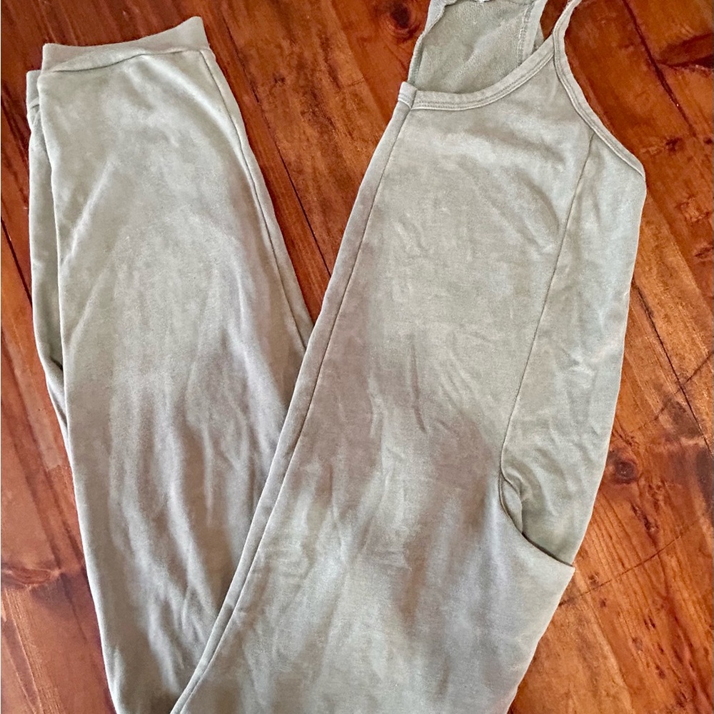 Sincerely Jules Dark Green Romper